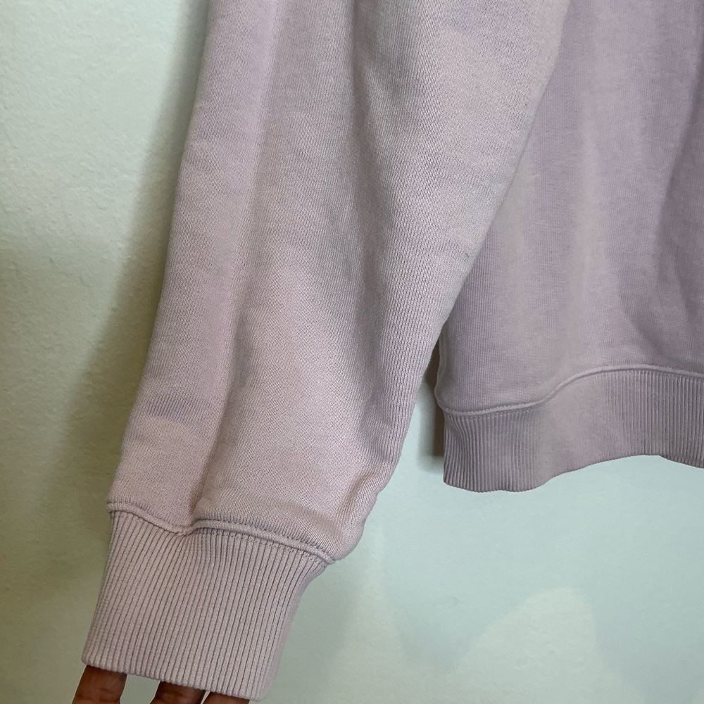 Acne Studios Dog Patch French Terry Hoodie Pullover Lilac Size Large - Picture 7 of 15